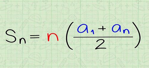 مجموع جملات دنباله حسابی و هندسی